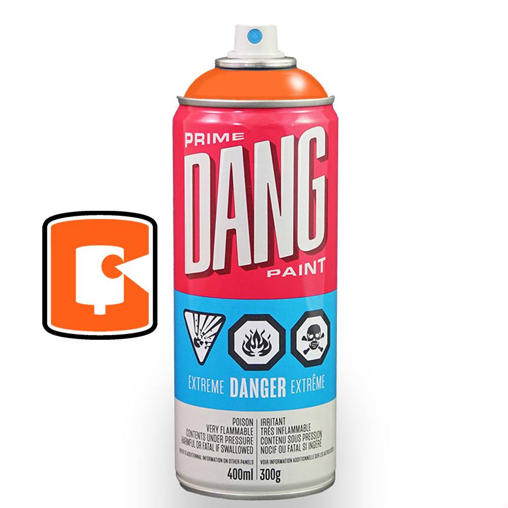 Carrot Orange 400ML DANG Prime Spray Paint
