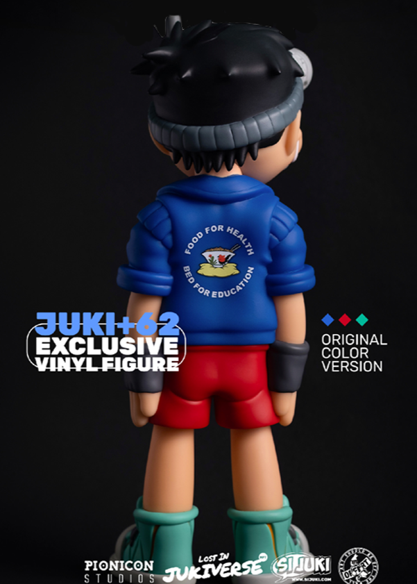 Juki +62 Exclusive Vinyl Figure by Faza Meonk x PIONICON