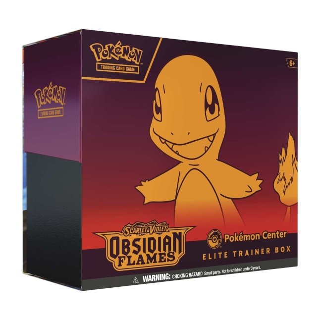 Pokemon TCG - Scarlet & Violet Obsidian Flames Pokémon Center Elite Trainer Box