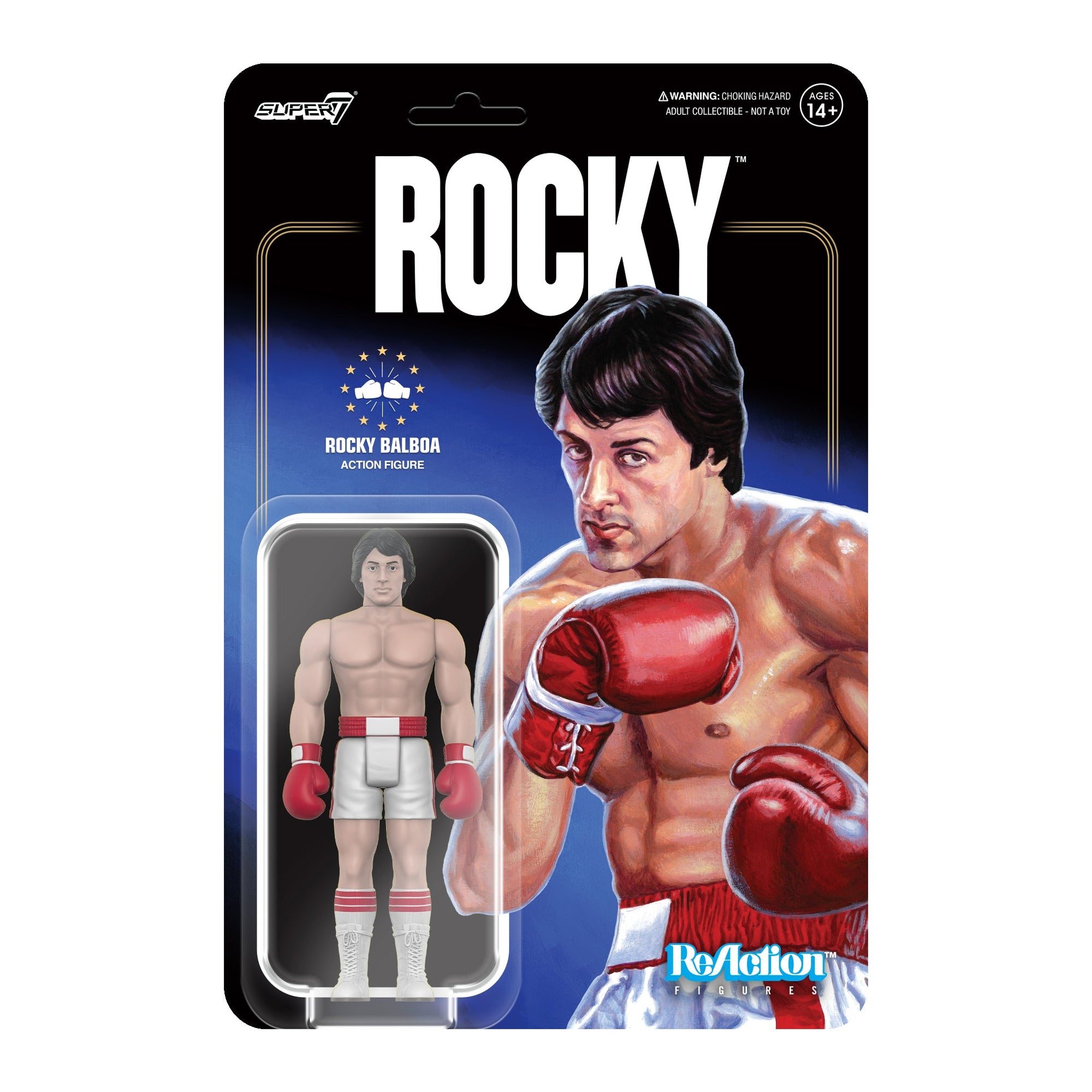 Rocky W2 Rocky Balboa ReAction Figure - Rocky by Super7