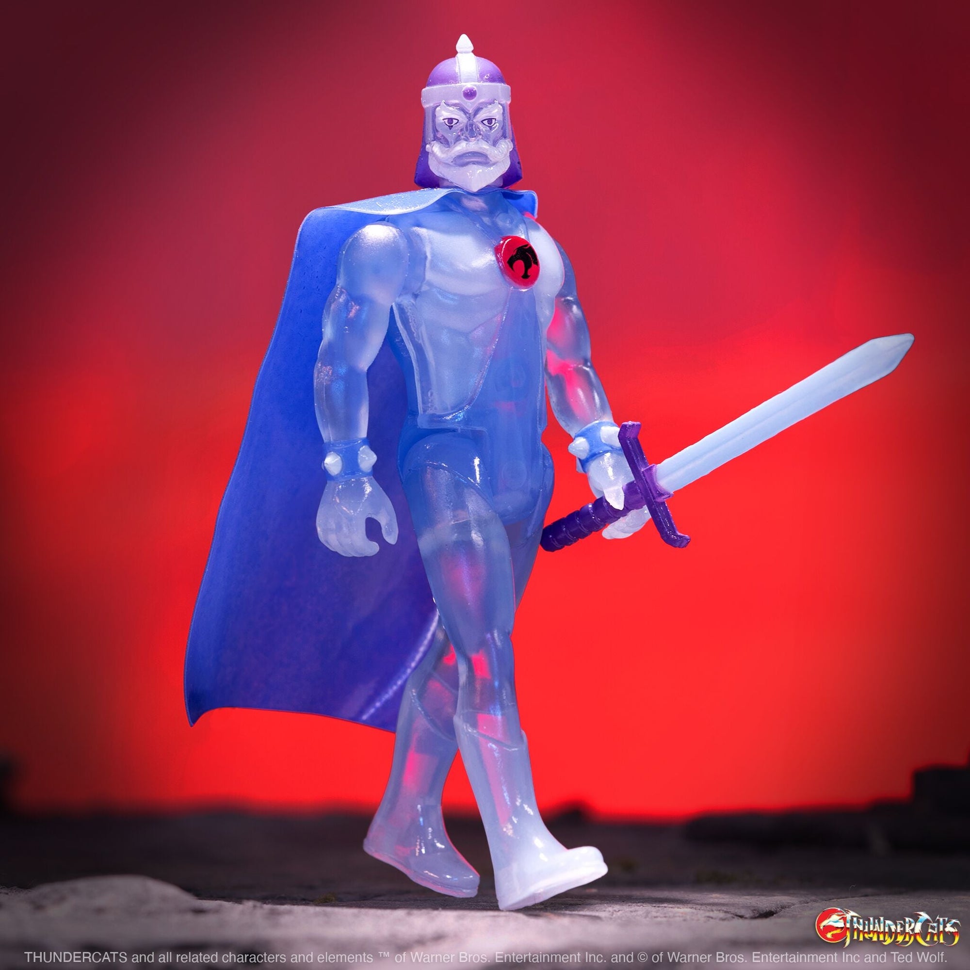 Ghost Jaga (Translucent) ReAction Figure - Thundercats by Super7