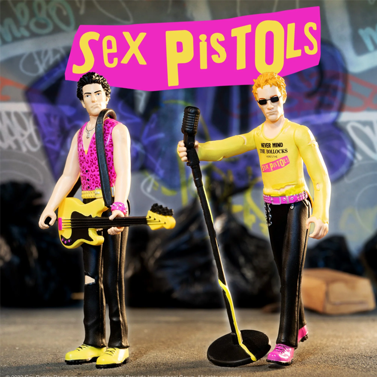 Johnny Rotten - Sex Pistols (Never Mind The Bollocks) by Super7