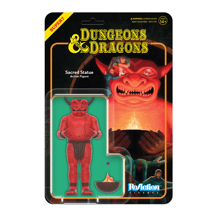 D&D W3 Sacred Statue ReAction Figure - D&D (Dungeon Master's Guide) by Super7
