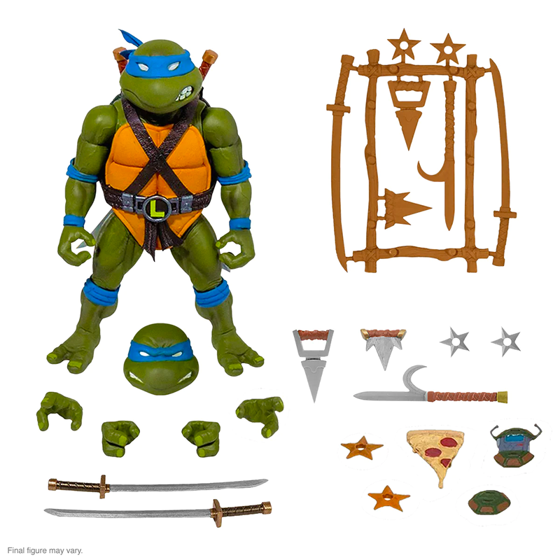Leonardo - Teenage Mutant Ninja Turtles TMNT Ultimate Edition by Super7