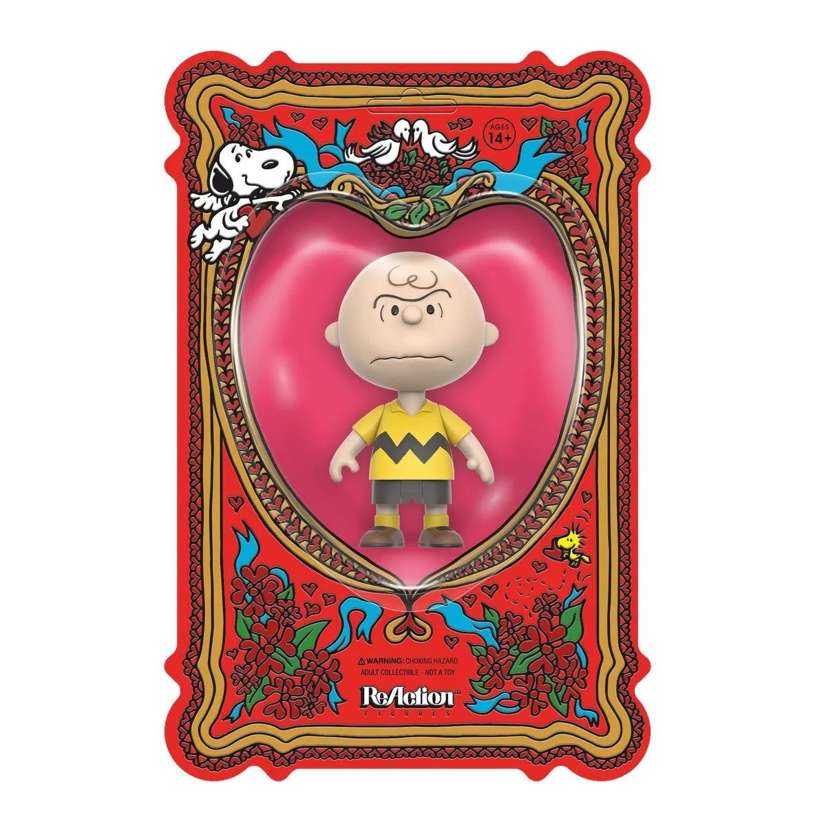 Peanuts ReAction "I Hate Valentine's Day" Charlie Brown Figure - Peanuts by Super7