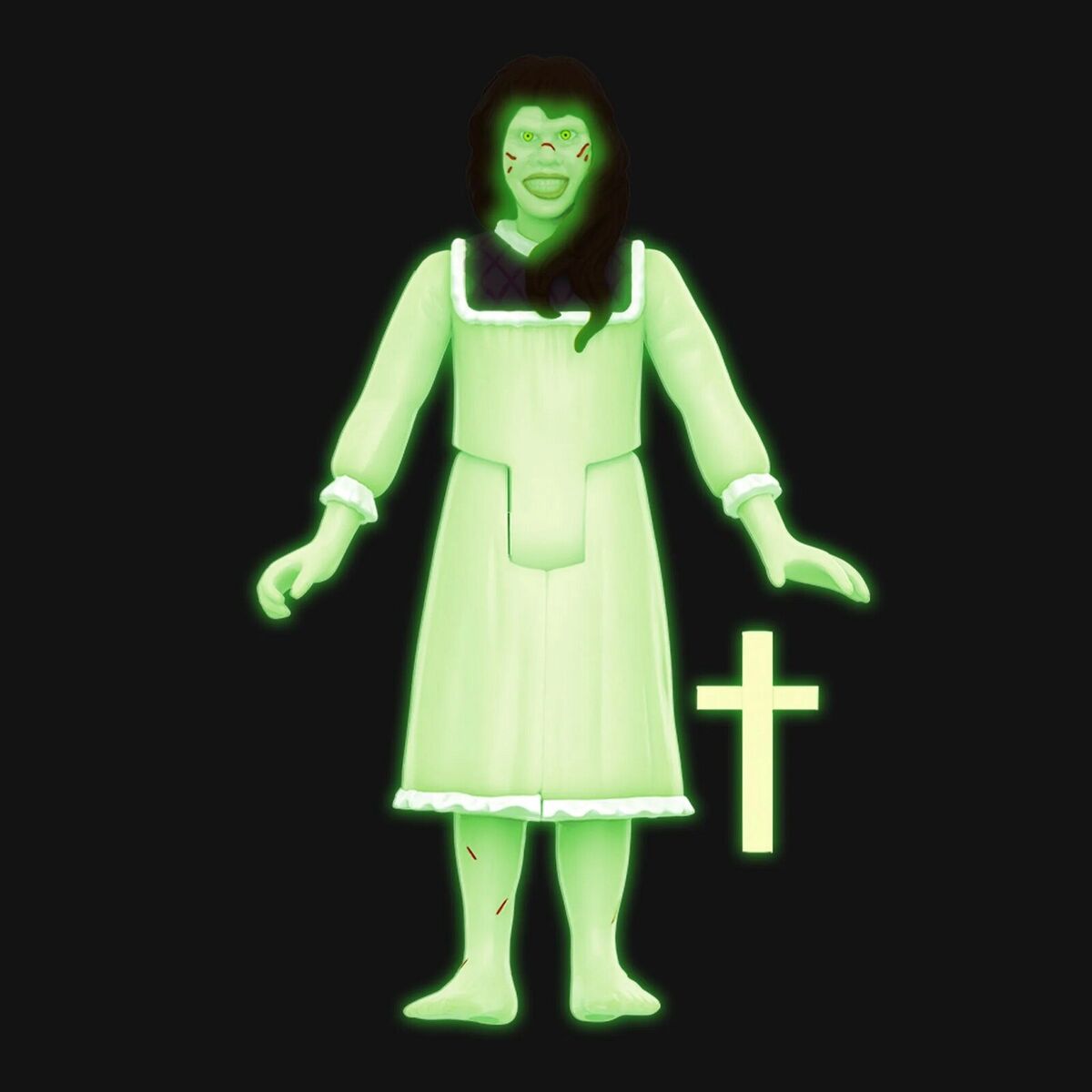 Regan (Monster Glow) ReAction Figure - The Exorcist W2 by Super7