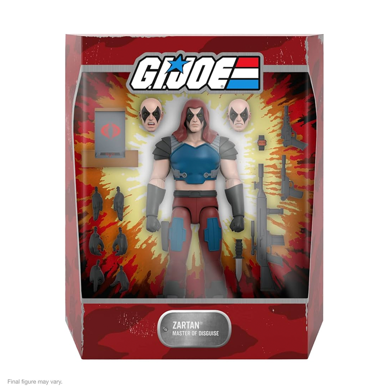 Zartan - G.I Joe W4 Ultimate Edition by Super7