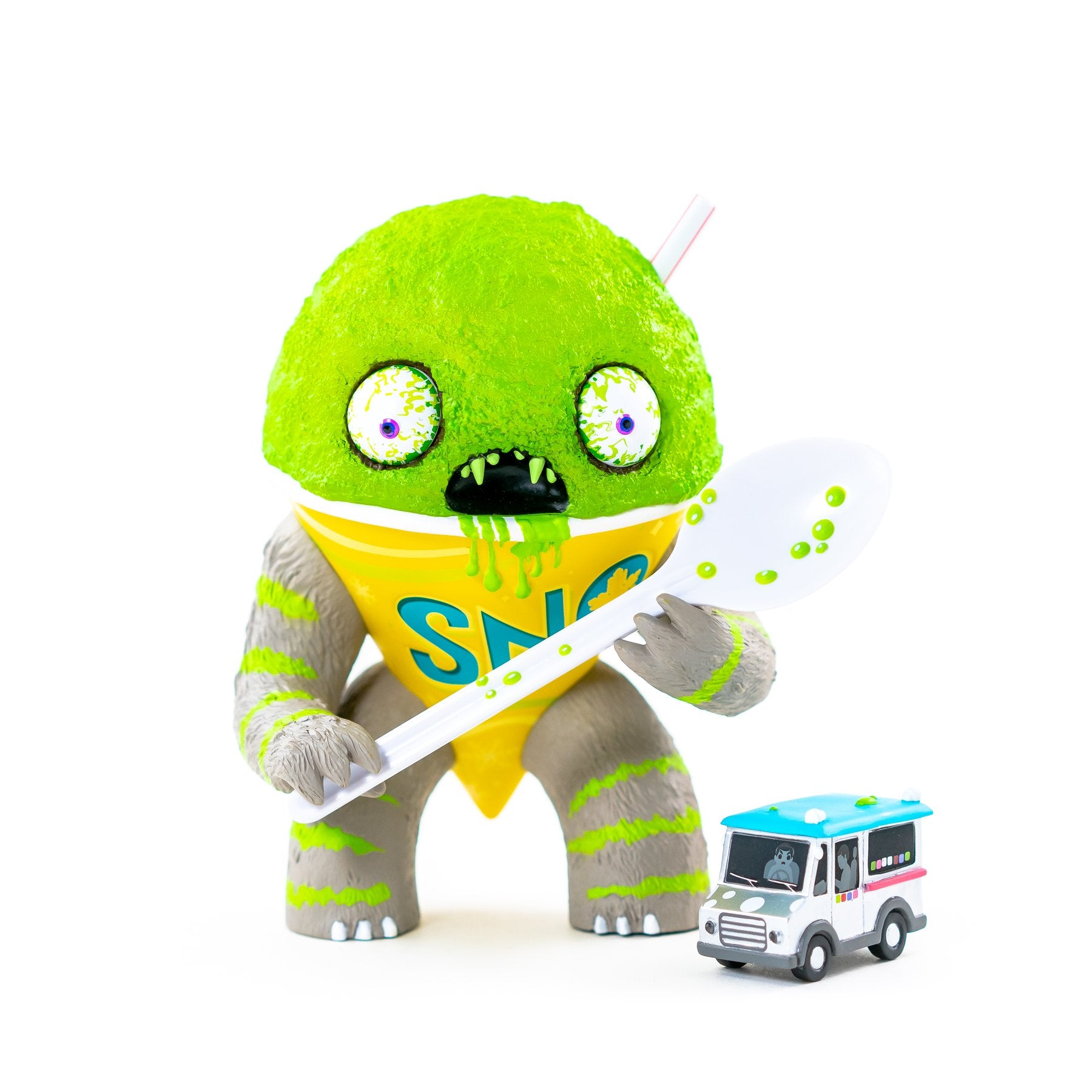 Abominable Snow Cone 2nd Serving (Lime) by Jason Limon x Martian Toys