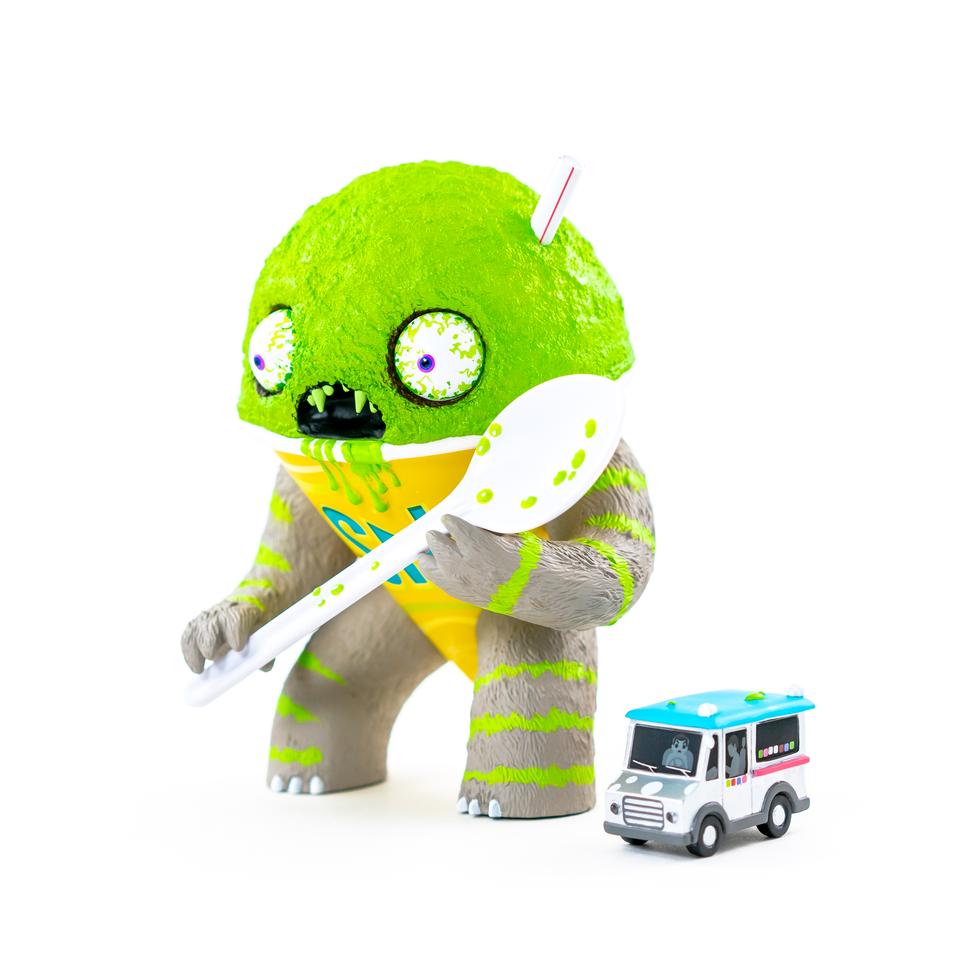 Abominable Snow Cone 2nd Serving (Lime) by Jason Limon x Martian Toys