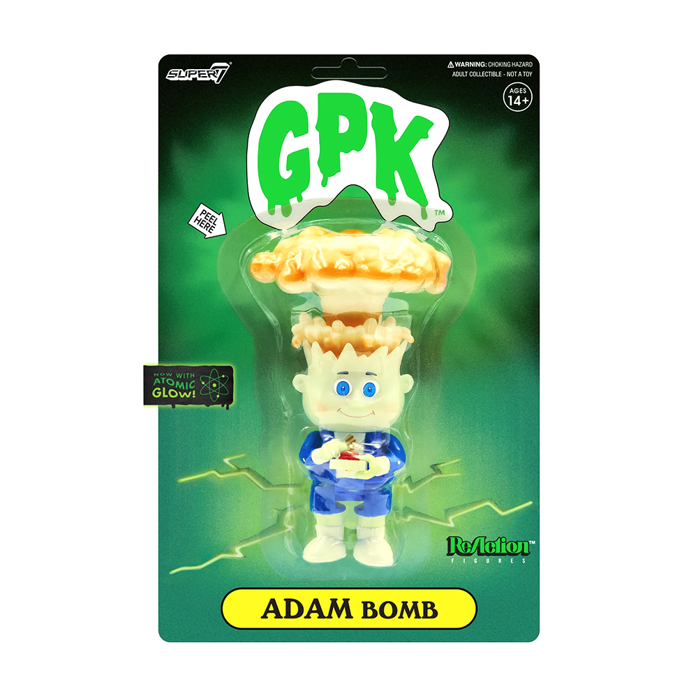 ADAM BOMB GID ReAction Figure - Garbage Pail Kids by Super7