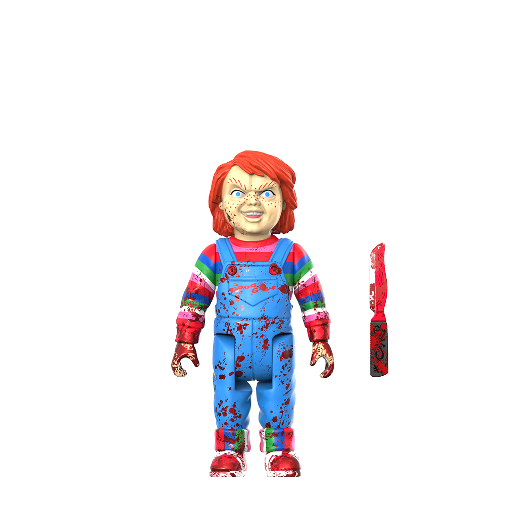 Homicidal Chucky (Blood Splatter) ReAction Figure - Chucky by Super7