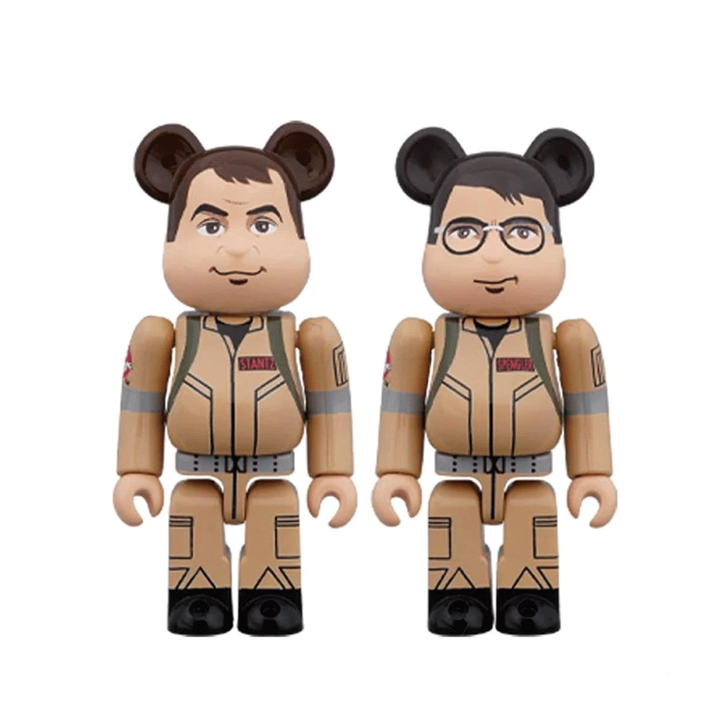 Ray and Egon Ghostbusters 100% Bearbrick Set