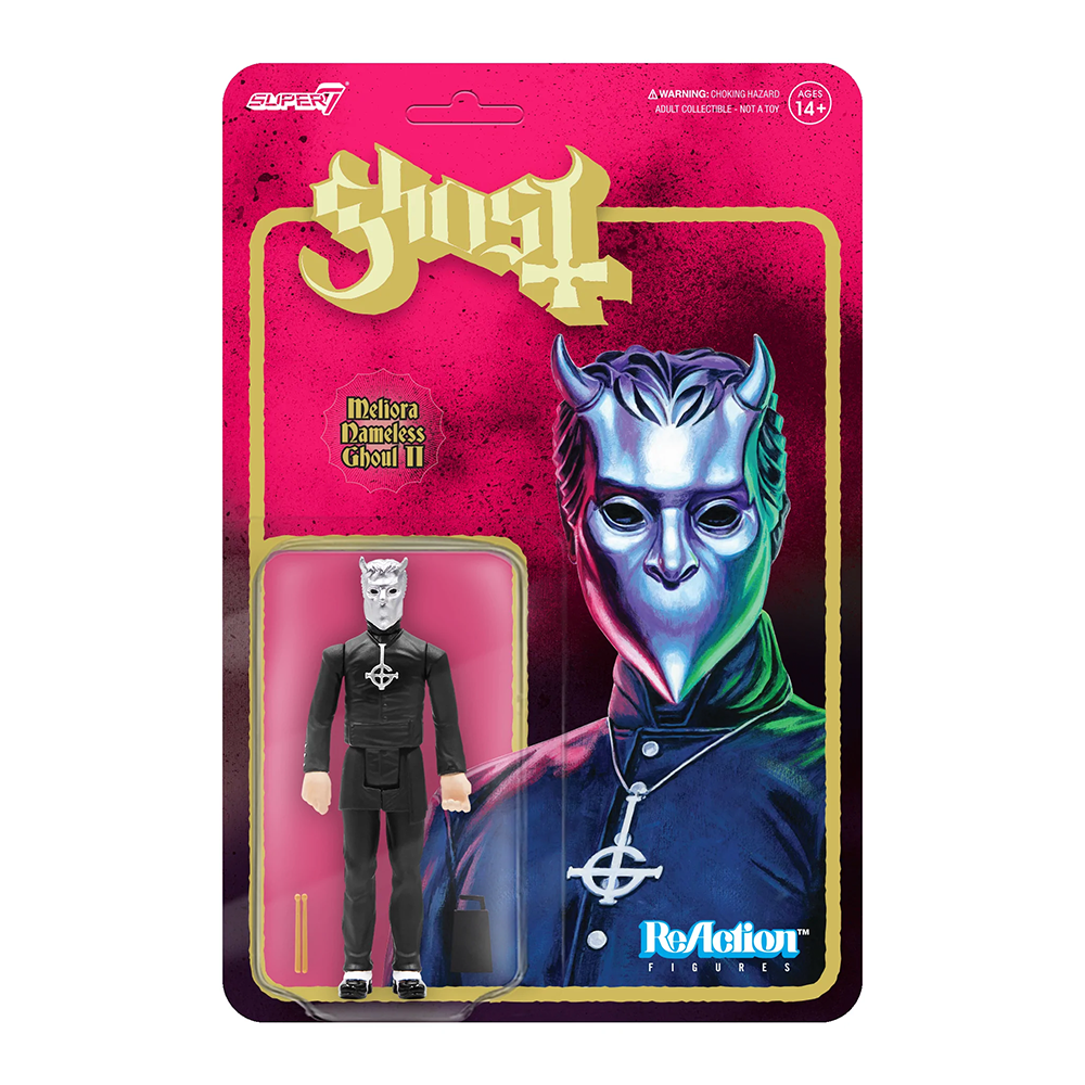 Meliora Nameless Ghoul (Cowbell & Drumsticks) ReAction Figure - Ghosts by Super7