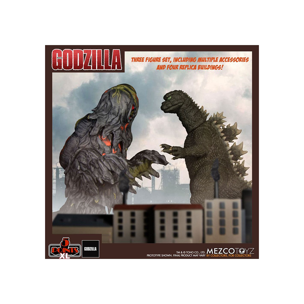 5 Points XL Godzilla VS Hedorah 2pc Box Set