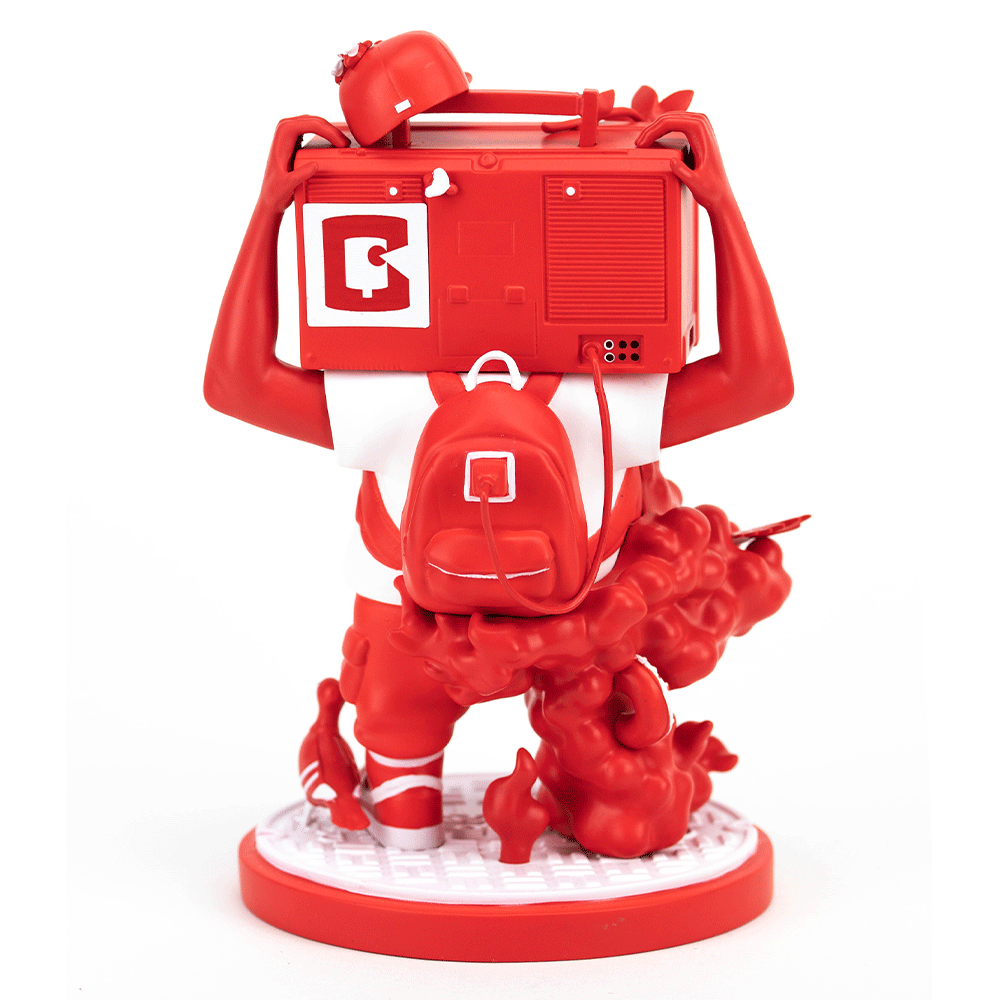 Toronto Red Goonbox by Chris B Murray x Clutter x Collective