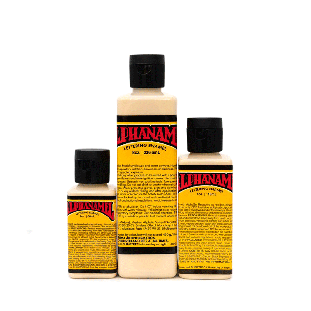 Ivory Alphanamel Enamel Paint by Alpha 6 Corp