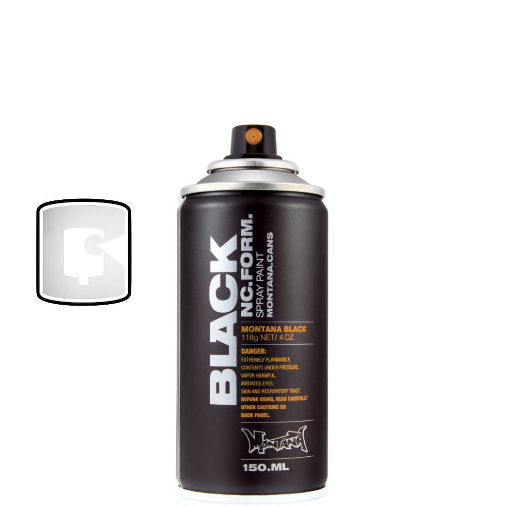 Outline Silver-Montana Black-150ML Spray Paint-TorontoCollective