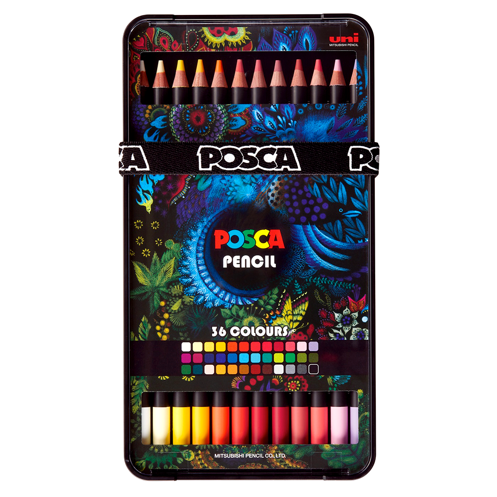 Posca color pencil - 36 Color Set
