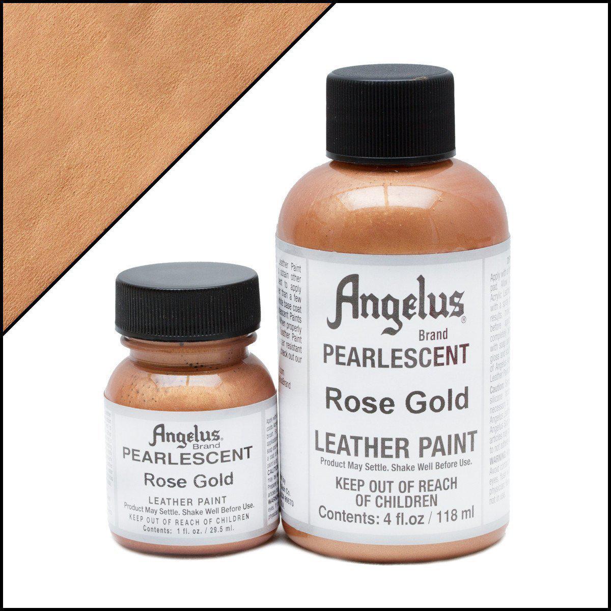 Rose Gold-Angelus-Pearlescent Leather Paint-TorontoCollective