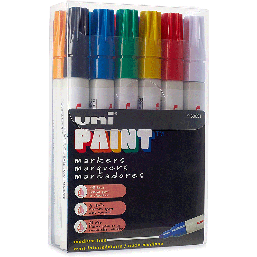 Uni Paint Medium Tip Marker PX20 Set of 12