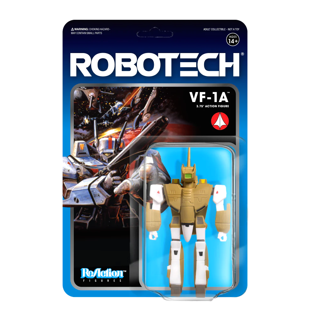 Valkyrie VF-1A ReAction Figure - Robotech by Super7
