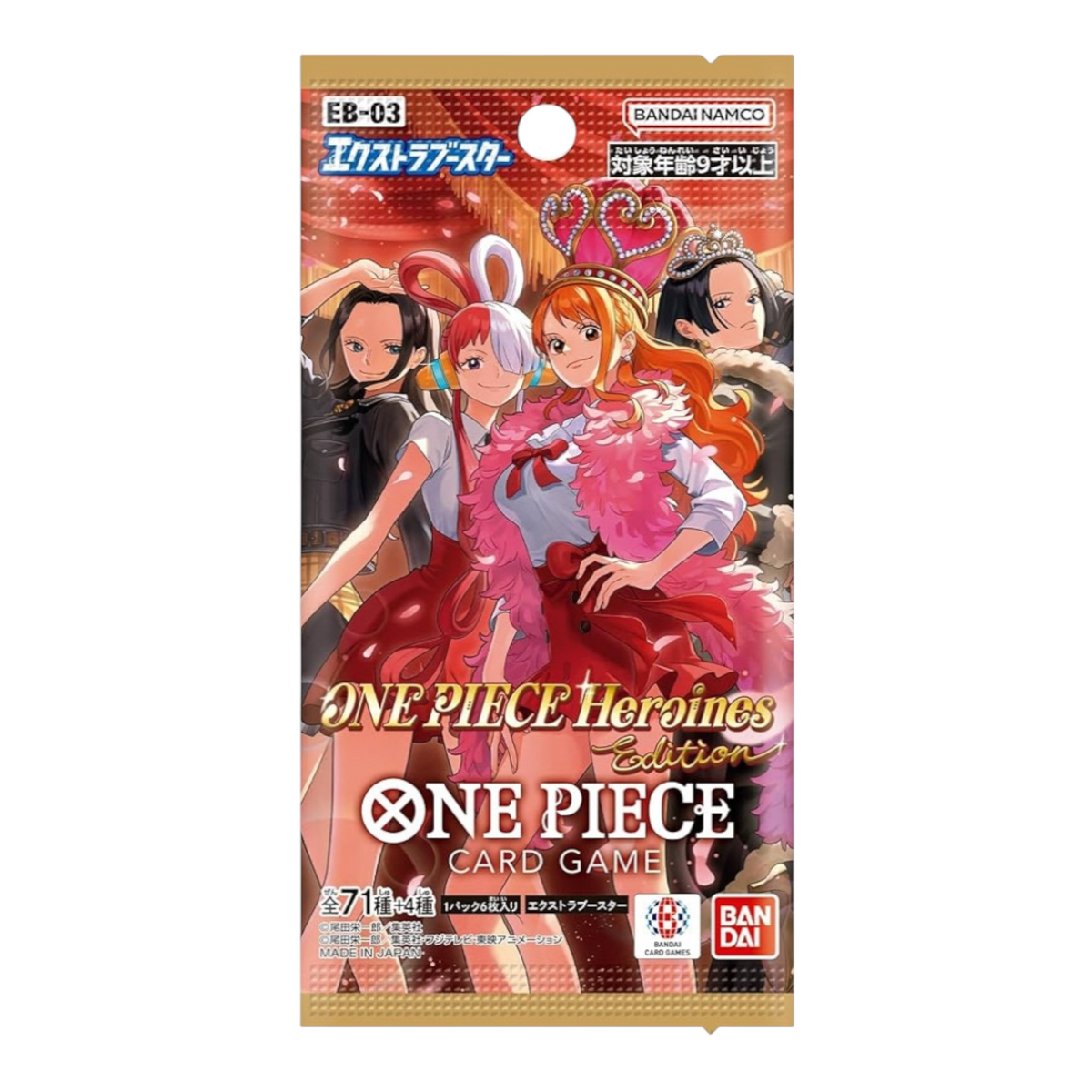 One Piece HEROINES EDITION (Japanese EB-03) Single packs