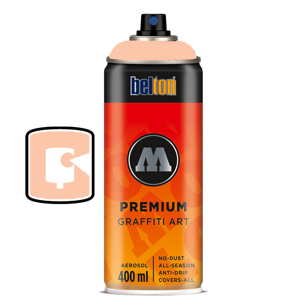 #023 Peach Pastel 400ML Molotow Premium Belton Spray Paint