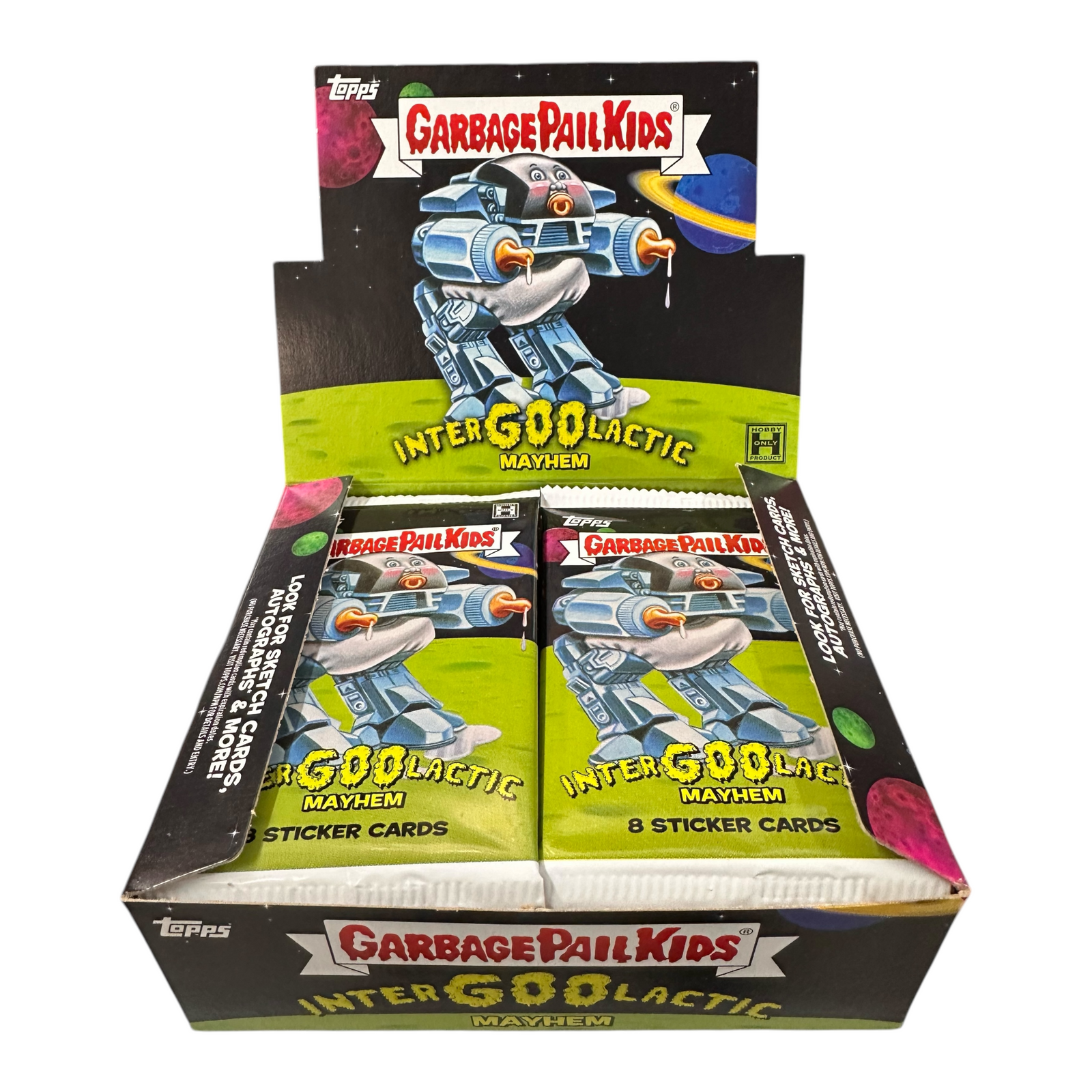 GARBAGE PAIL KIDS INTERGOOLACTIC TRADING CARDS