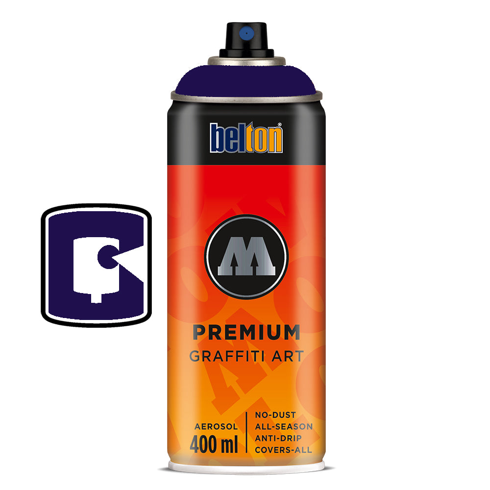 #072 Black Violet 400ML Molotow Premium Belton Spray Paint