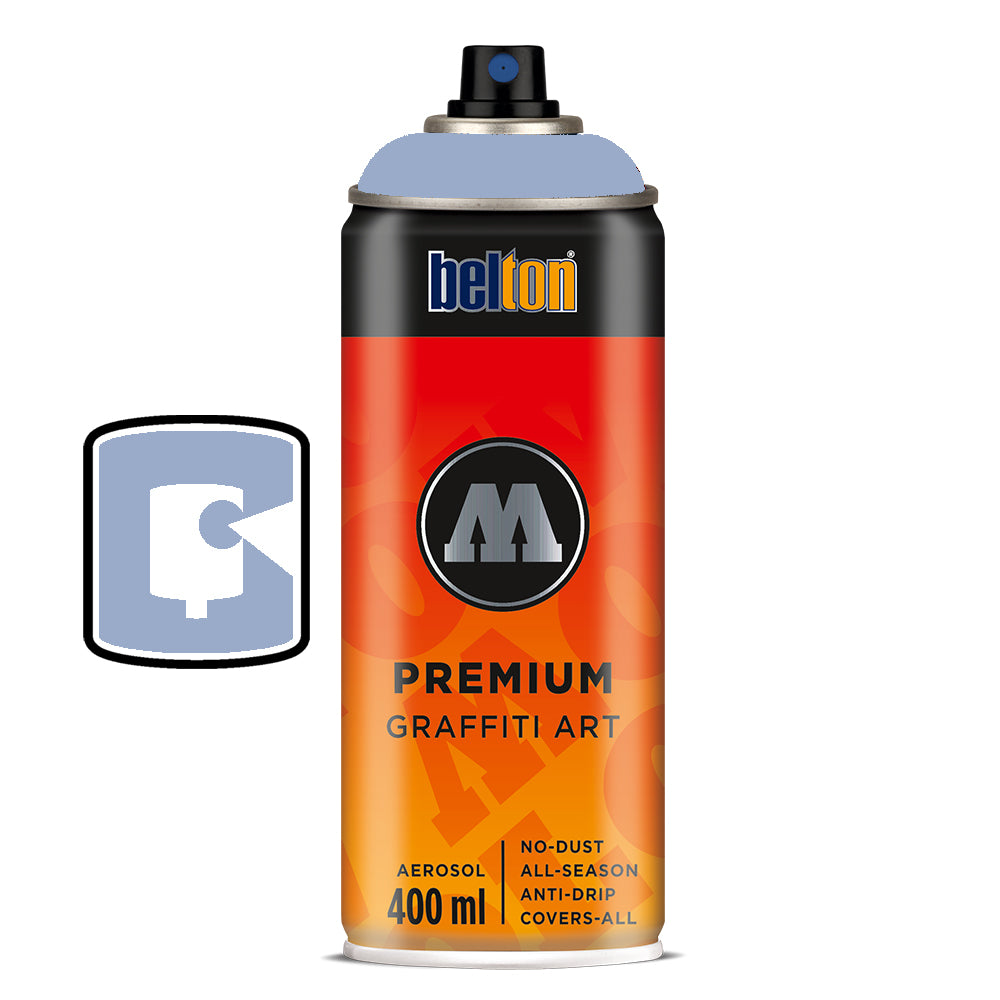 #086 Pigeon Blue Middle 400ML Molotow Premium Belton Spray Paint
