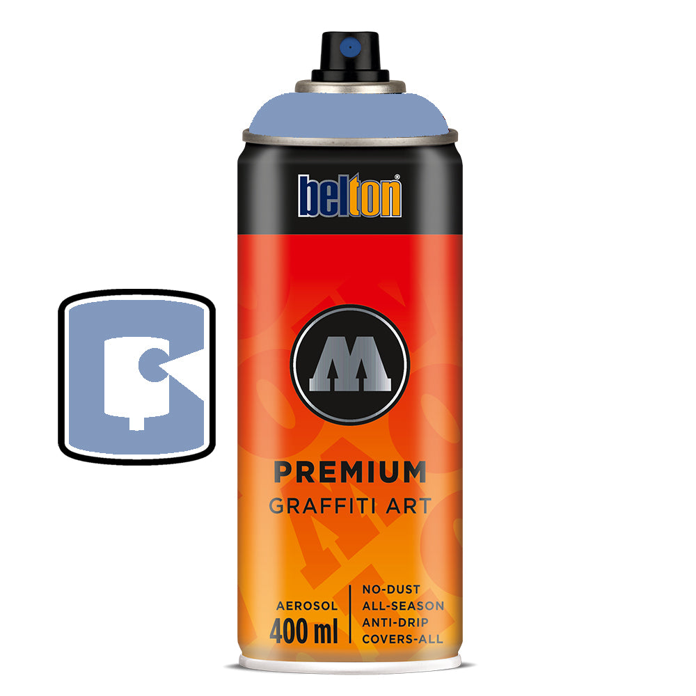 #087 Pigeon Blue 400ML Molotow Premium Belton Spray Paint