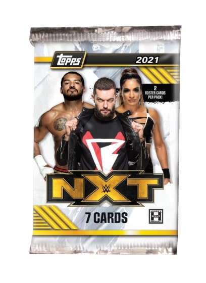 Topps 2021 WWE NXT Individual Trading Card packs