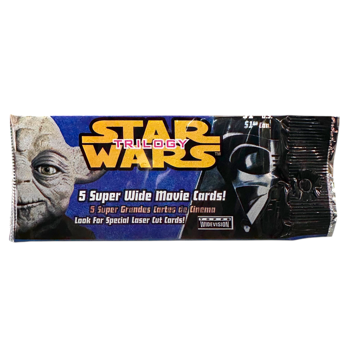 STARWARS Trilogy super wide movie cards.