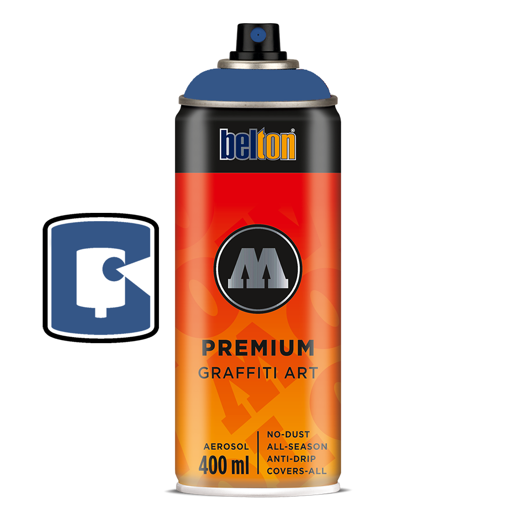 #101 Wild Wayne Blue 400ML Molotow Premium Belton Spray Paint