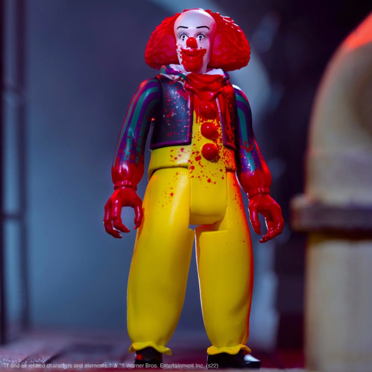 Super 7 IT ReAction Figure
Pennywise (Blood Splatter)