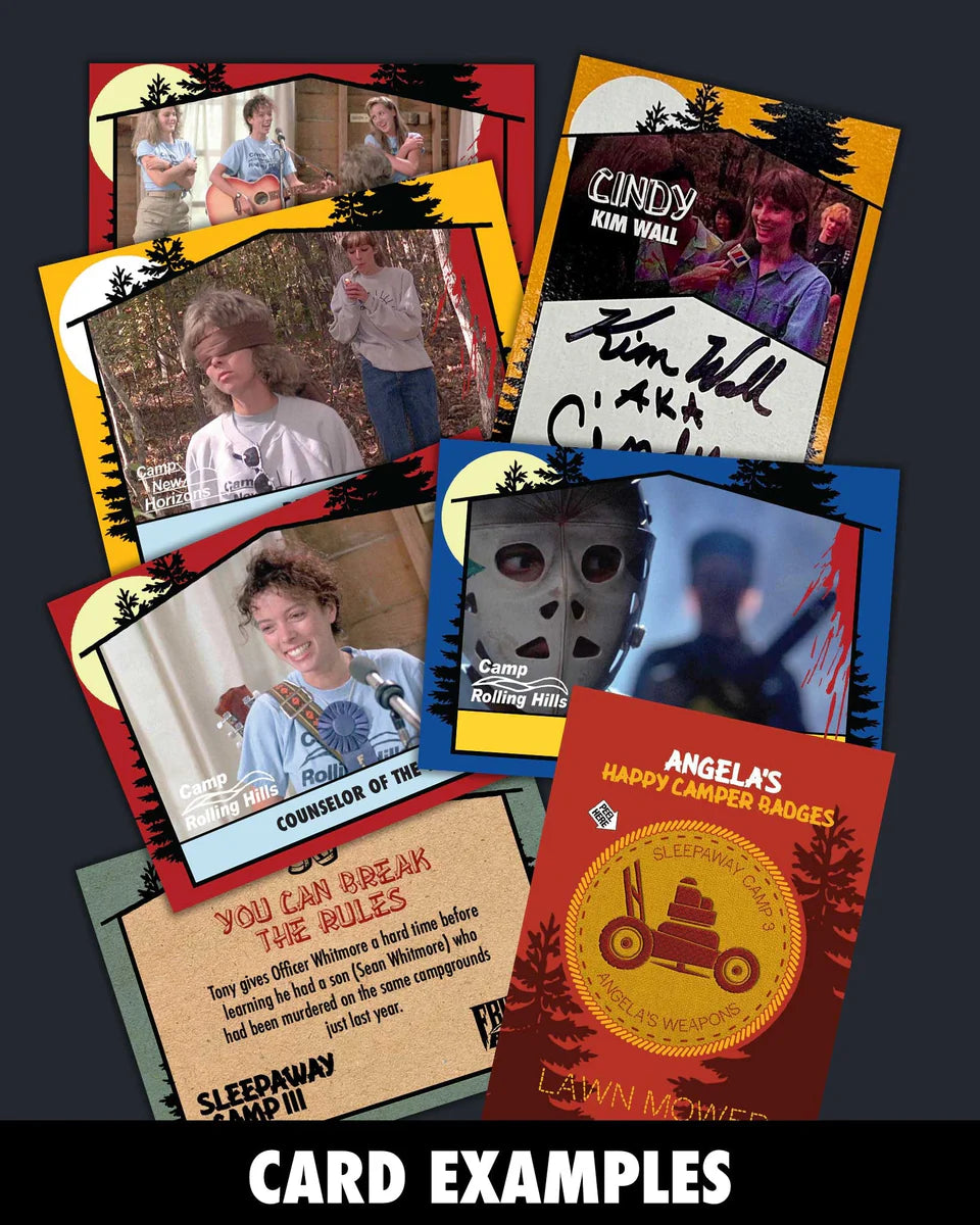 Sleepaway Camp 2 & 3 Wax Trading Cards by Fright Rags