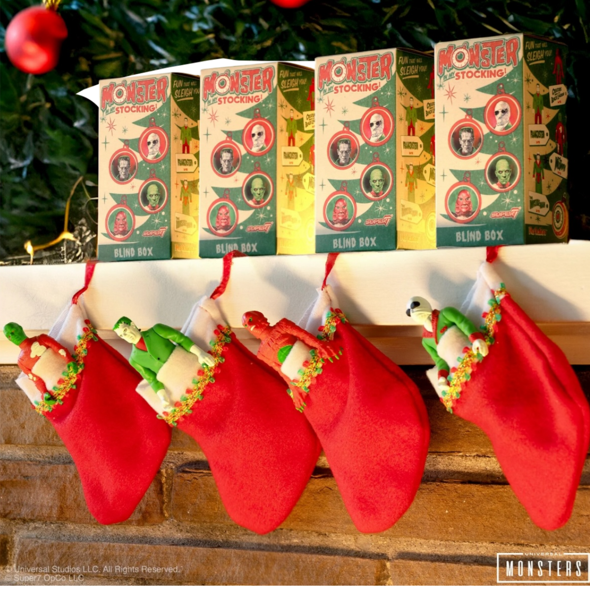 UNIVERSAL MONSTER BLINDBOX Wave 1 (Monster in my stocking)