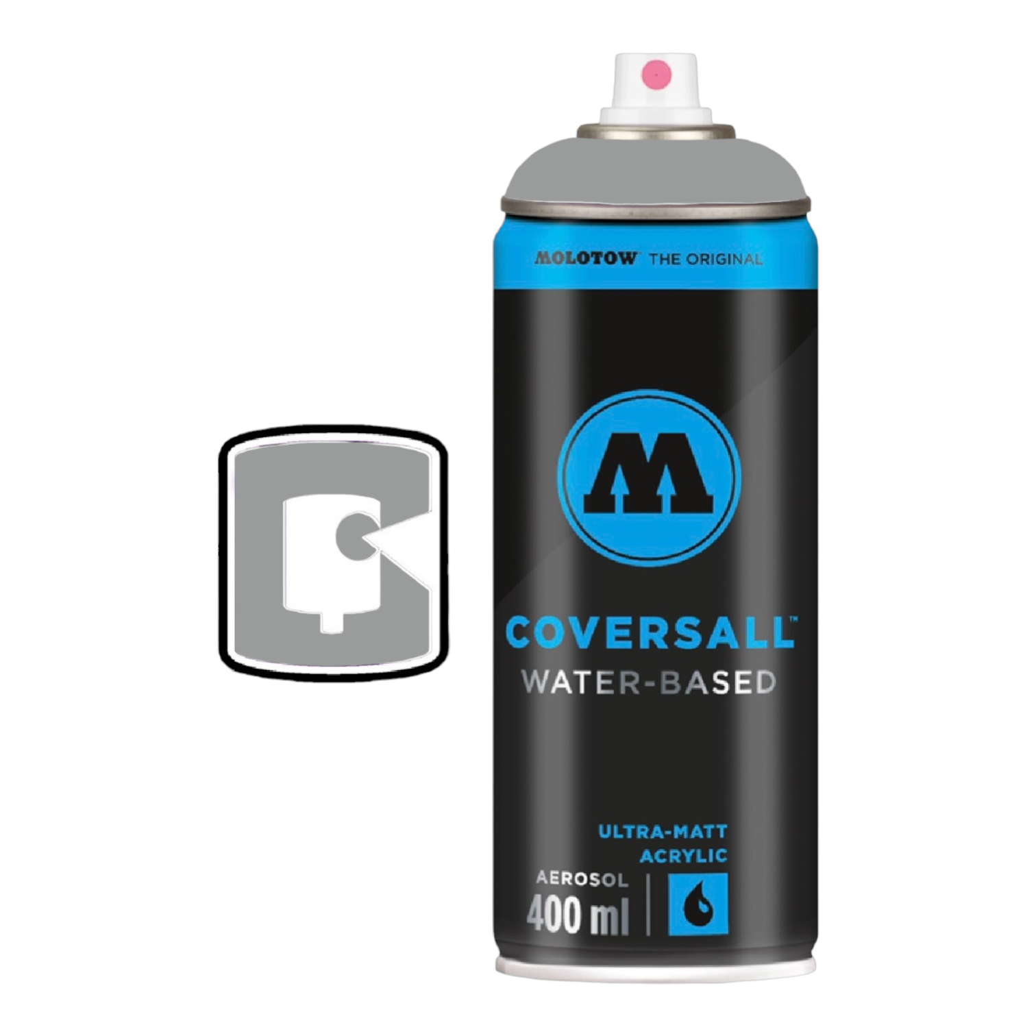 Grey Blue Middle CoversAll water-base middle Molotow spray paint