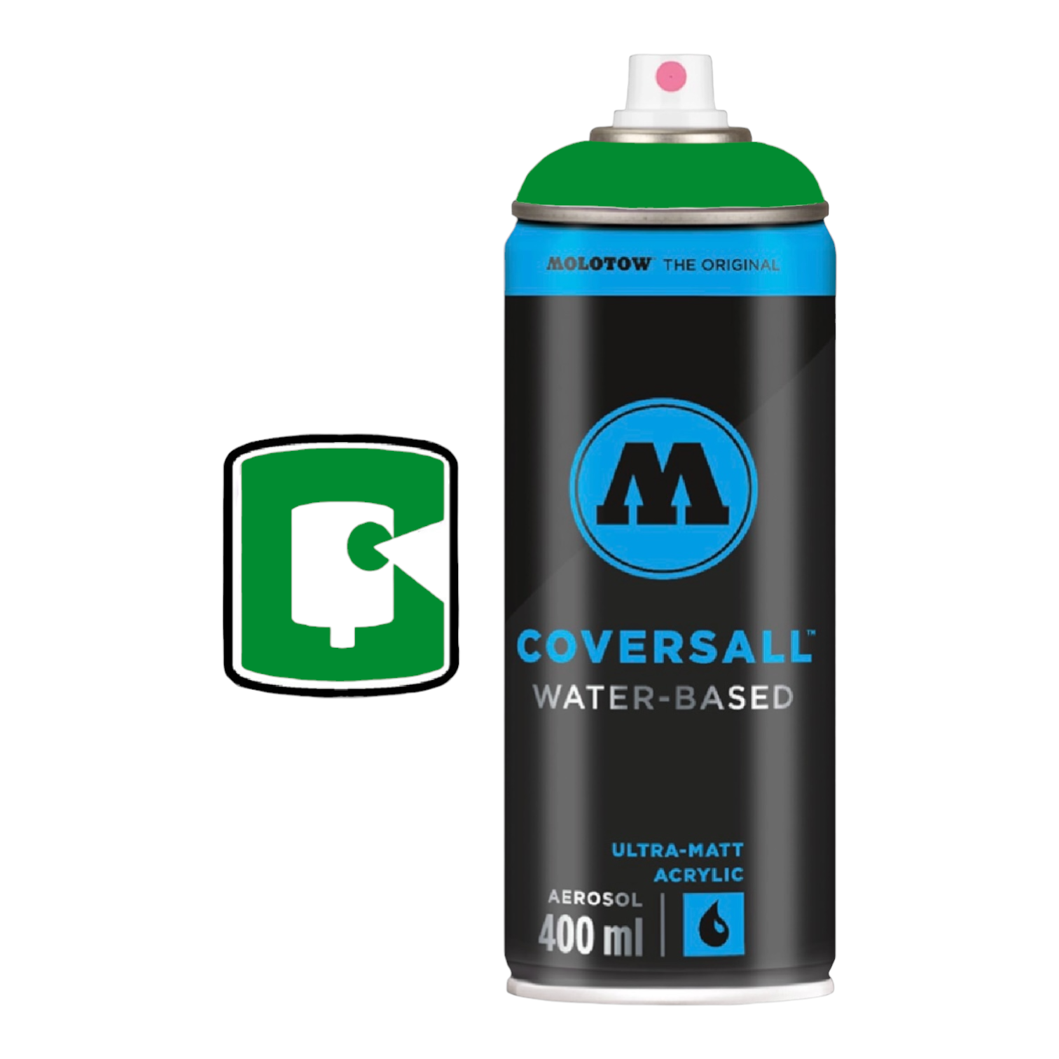 Juice Green Coversall water-base Molotow spray paint