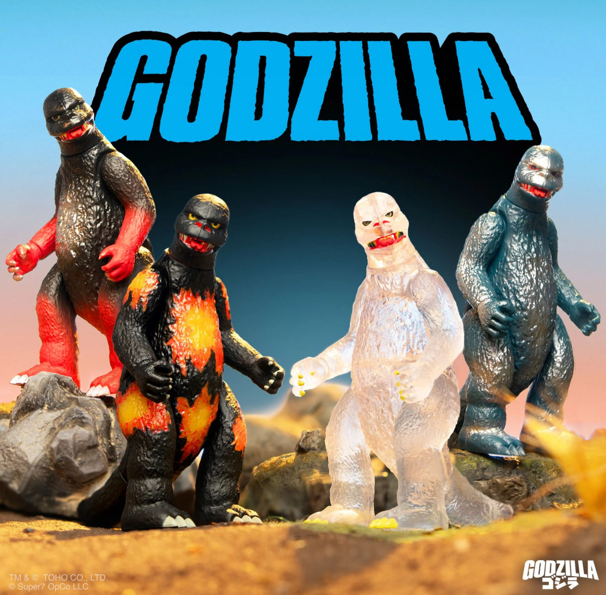 Godzilla Kaiju Shogun Series 2 Blind Box by Super7