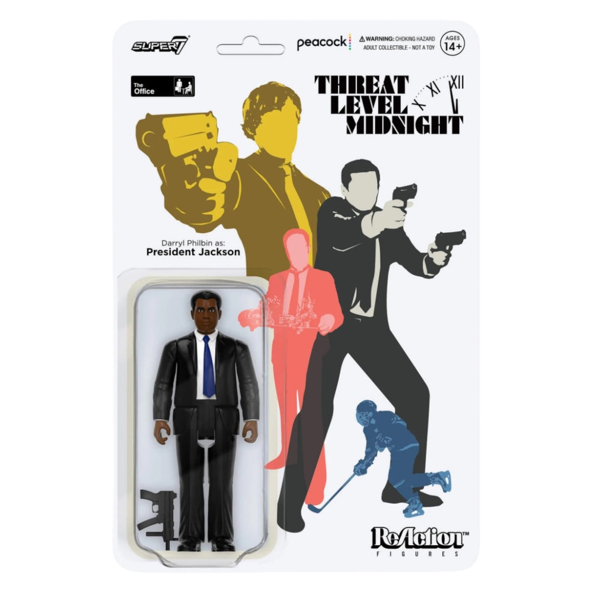 Super 7 The Office Darryl Jackson President Figure