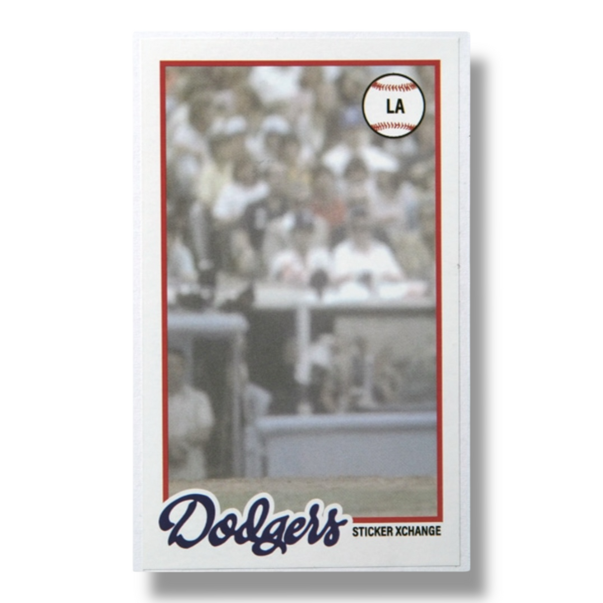 Eggshell 50pk Stickers - LA Dodgers