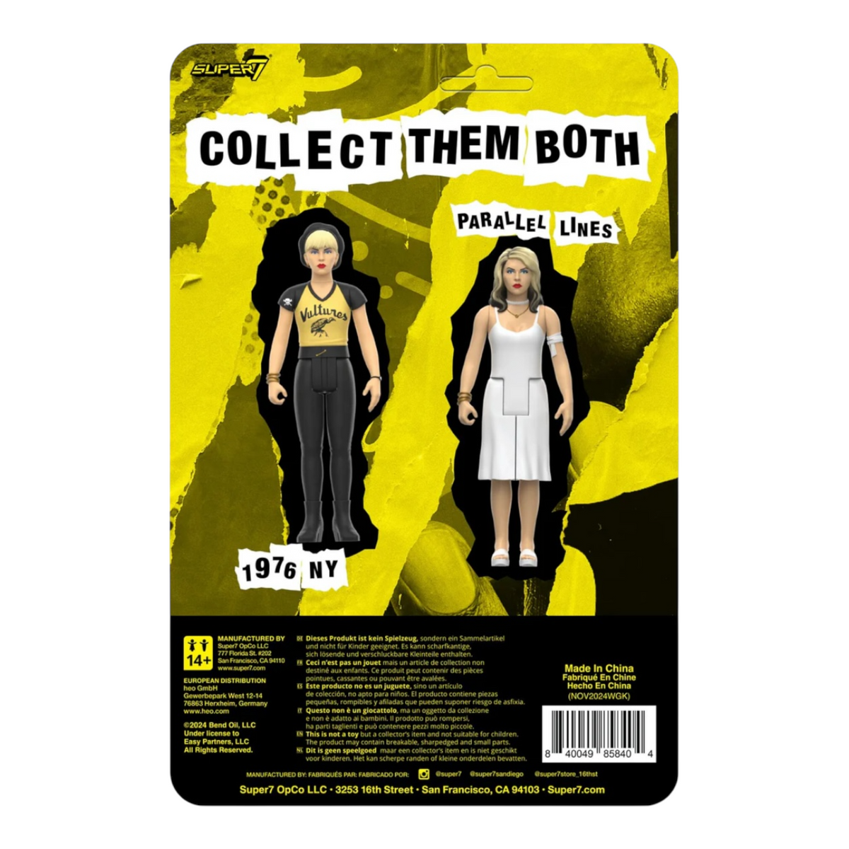 Blondie W2 Debbie Harris (Vultures) - Super 7 Reaction figure