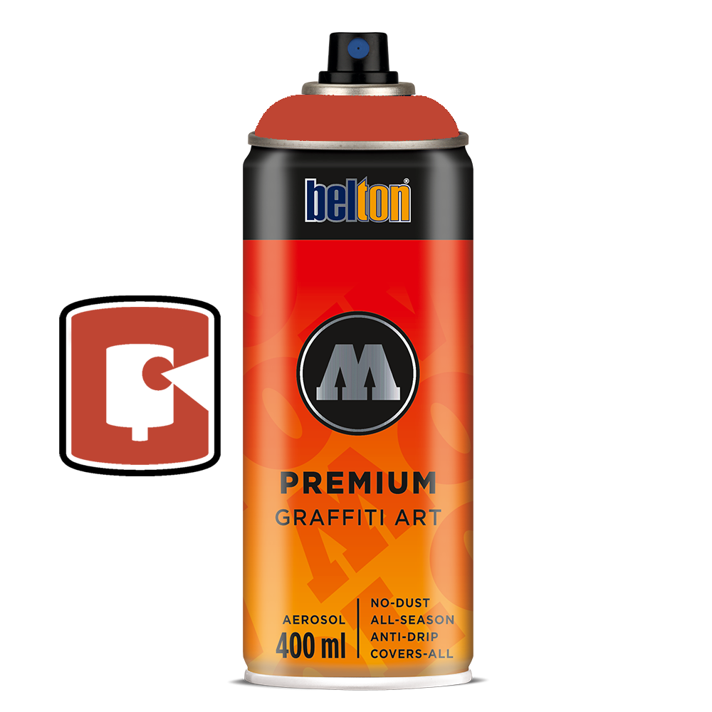 #239 - Transparent Traffic Red - 400ML Molotow Premium Belton Spray Paint