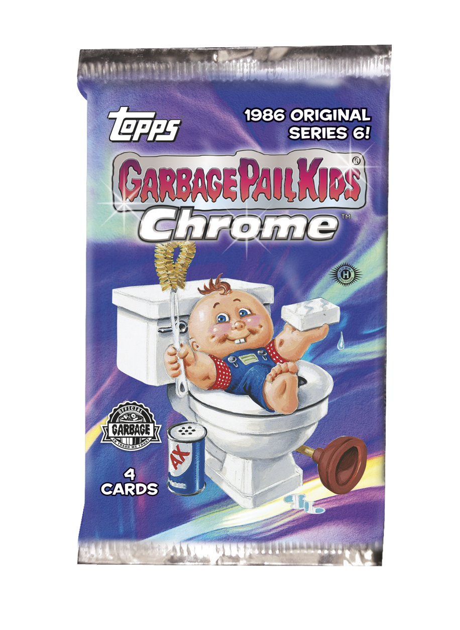 Garbage Pail Kids (GPK) - Chrome 1986 Original Series 6 By Topps