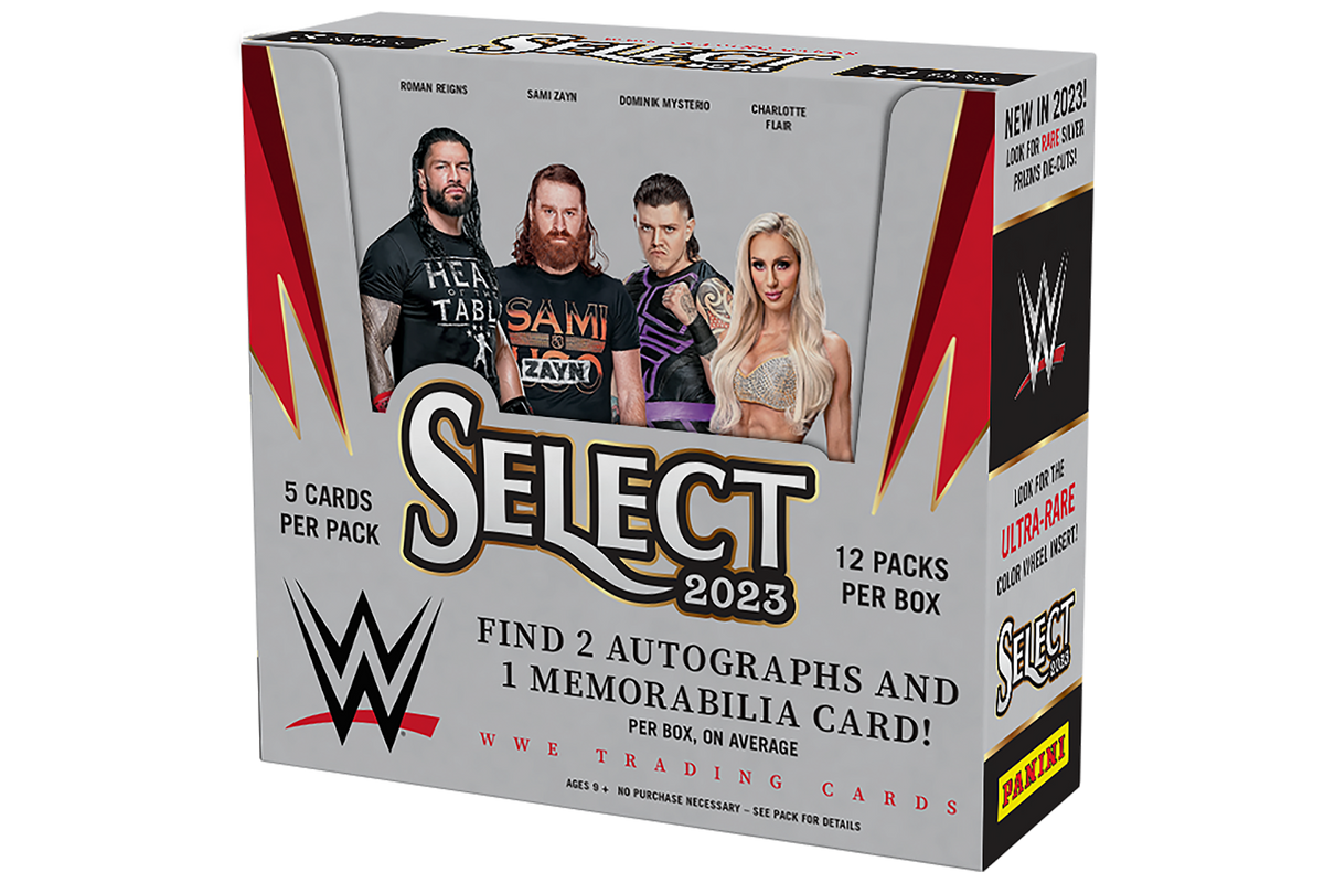 Panni 2023 Select WWE Trading Cards (1 Single Pack)