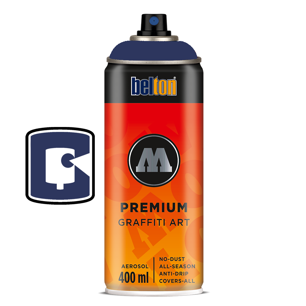 #242 - Transparent Ultramarine Blue - 400ML Molotow Premium Belton Spray Paint