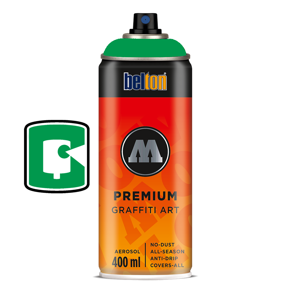 #245 - Transparent Juice Green - 400ML Molotow Premium Belton Spray Paint