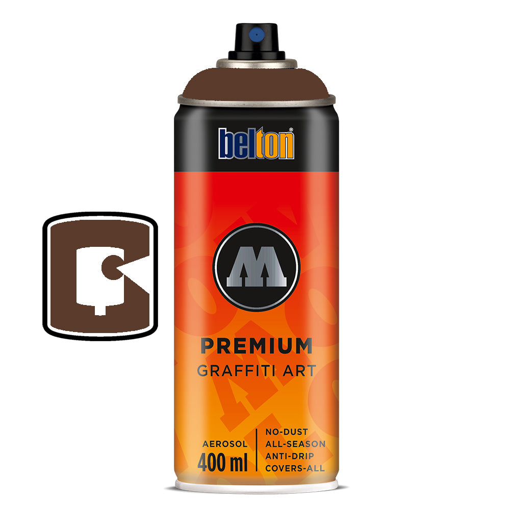 #246 Transparent Hazlenut 400ML Molotow Premium Belton Spray Paint