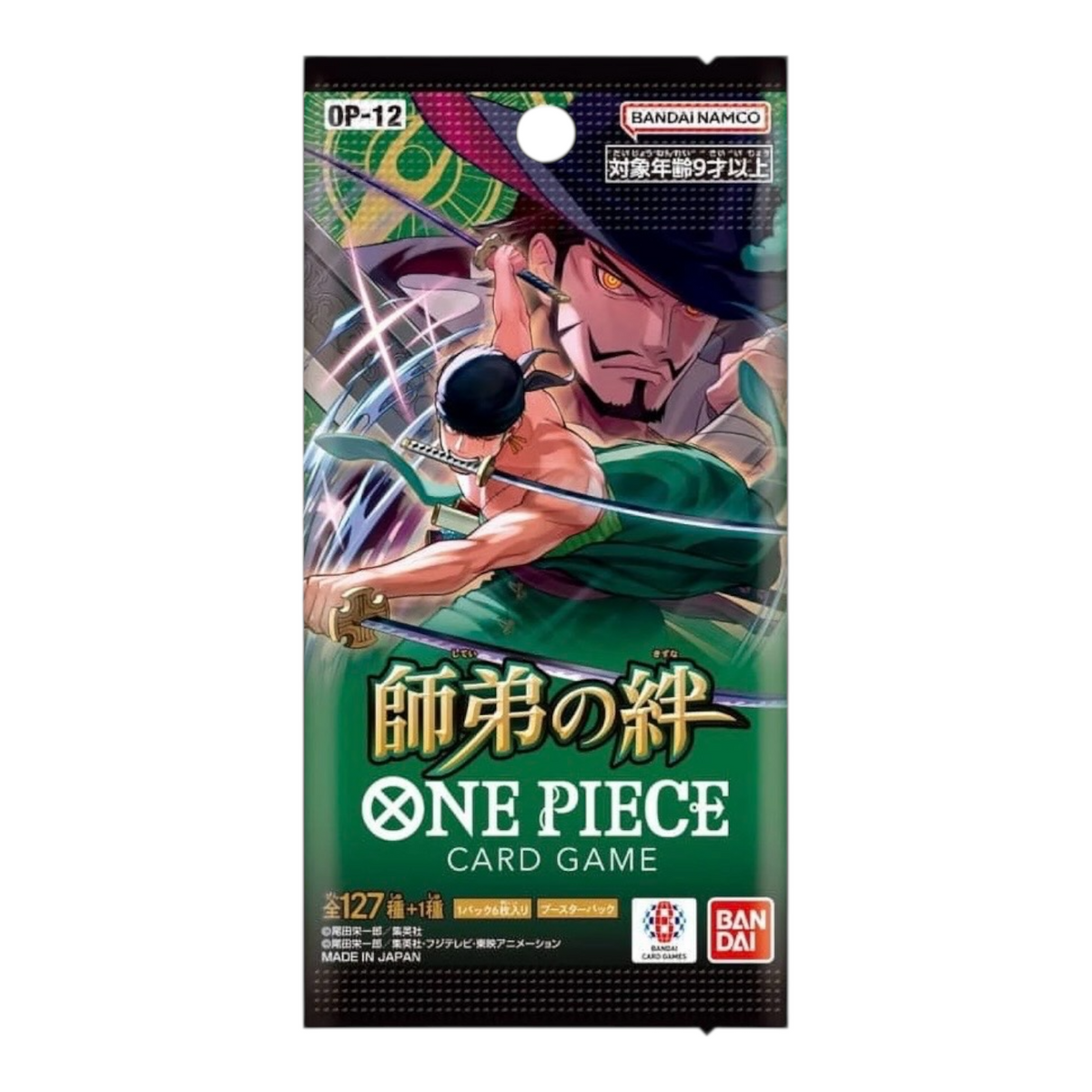One Piece Card - OP-12 Bandai Card Game Japanese Single Pack